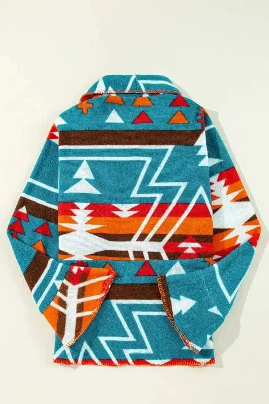 Boho Chic Aztec Blazer
