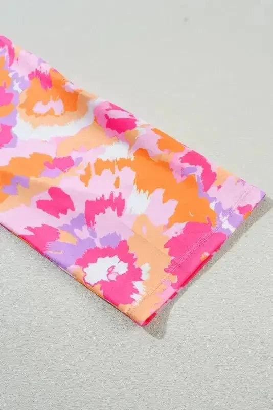 Blossom Curve V-Neck Blouse