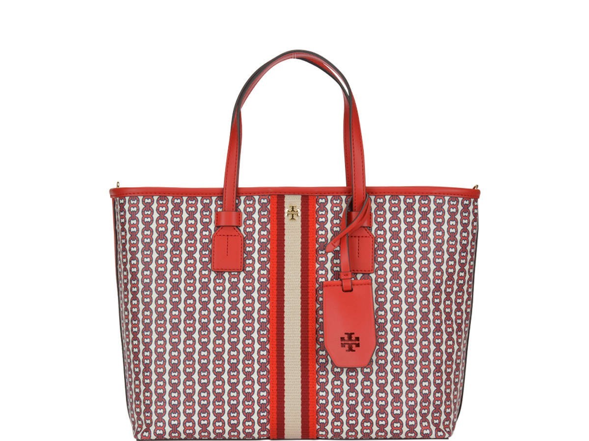 Tory Burch Canvas Gemini Tote Bag In Liberty Link 939 NWT eBay Item 286728373322